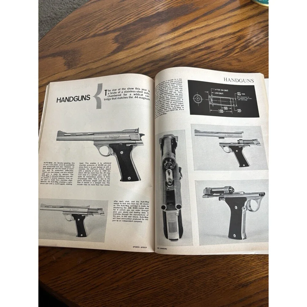 Vintage Sports Afield Gun Annual Magazine ~ 1972 EDITION